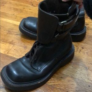 Mens vintage PRADA boots brown size 5